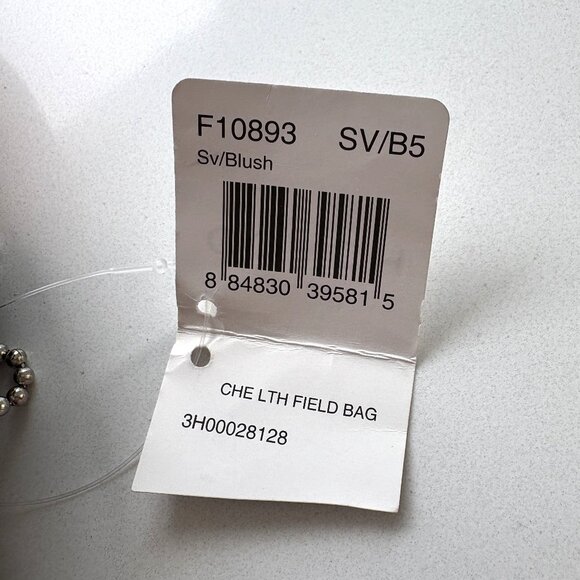 Coach Chelsea Field Bag Pebbled Leather Shoulder Handbag 10893 Blush Pink NEW - Picture 9 of 12